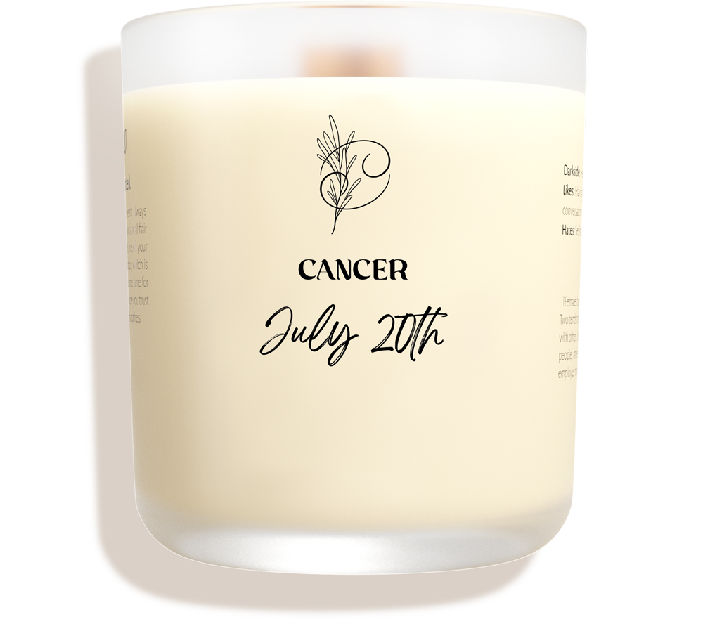 Cancer July 20th Candle Herstrology